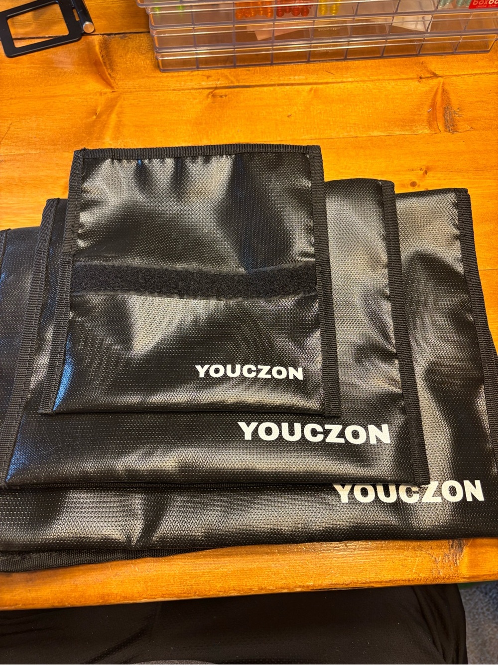 Lot of 3 Faraday Cage Bags-Phone, Tablet, and Laptop Sizes